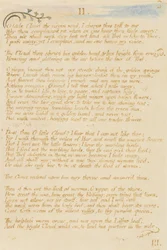 O kleine Wolke..., Platte 5 aus Das Buch Thel, 1789